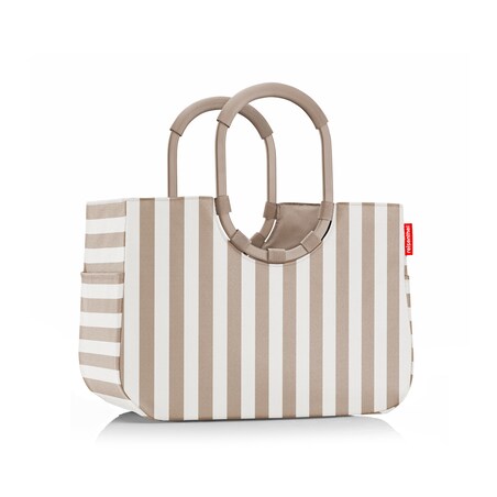Torba LOOPSHOPPER L, summerstripes coffee