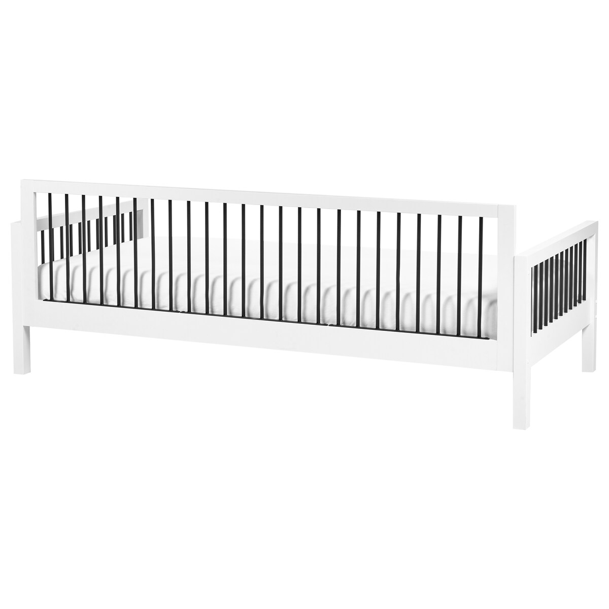 Łóżko dzienne Drewno TRICOT 90 x 200 cm Biały