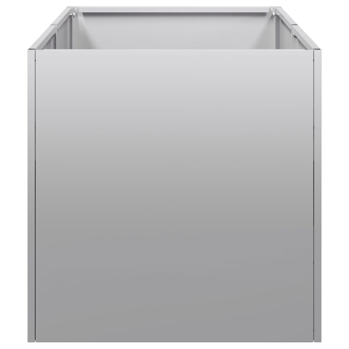 vidaXL Doniczka 40x80x40 cm Stal ocynkowana