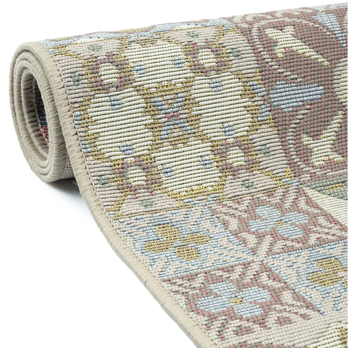 Dywan tkany na płasko SELENA  80x200 cm e-floor OEKO-TEX marokański beżowy