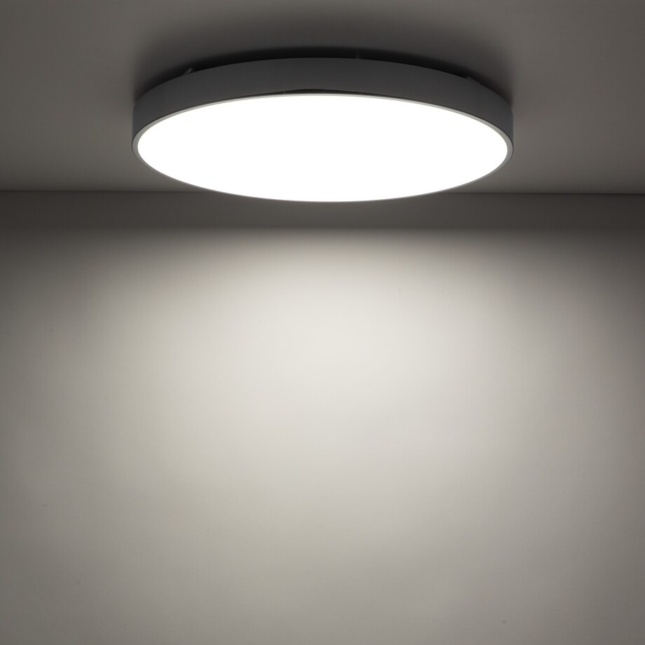 Lampa Sufitowa Łazienkowa Tk Lighting Velis Chrome Plafon Led 40W Ip54 Zmienna Barwa, Ściemniany