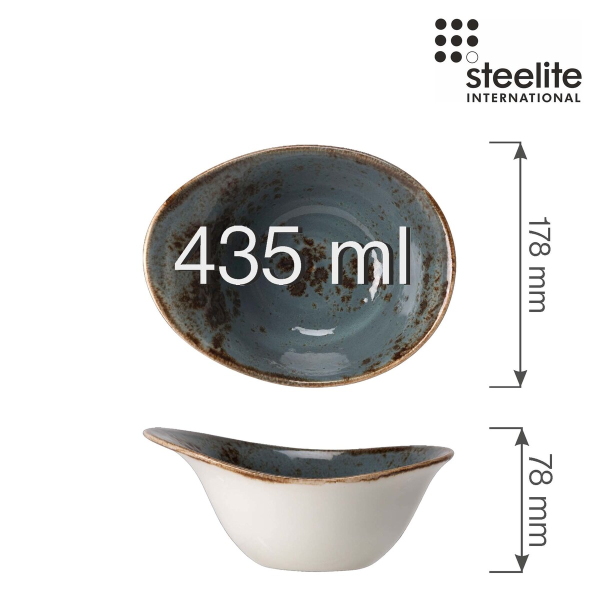 Miska Craft Blue 178 mm, 435 ml