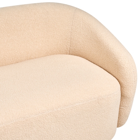 Sofa dla 2 osób SIPO Boucle Beżowy