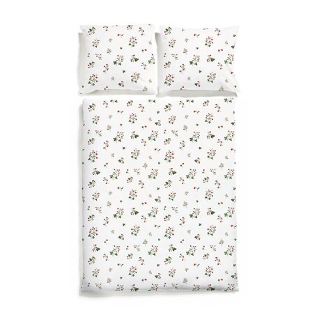 Pościel Poziomki 200 x 200 cm + 70 x 80 cm (2 szt)