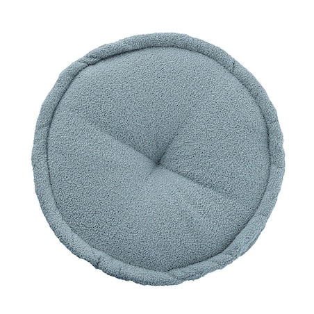 Puf francuski, niebieski, 50x13cm, Boucle