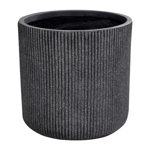 Doniczka OREOI Ceramika 37 cm Grafitowy