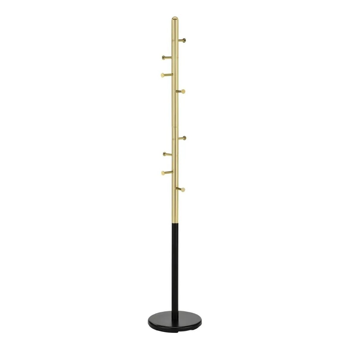 Wieszak W68 czarny/złoty