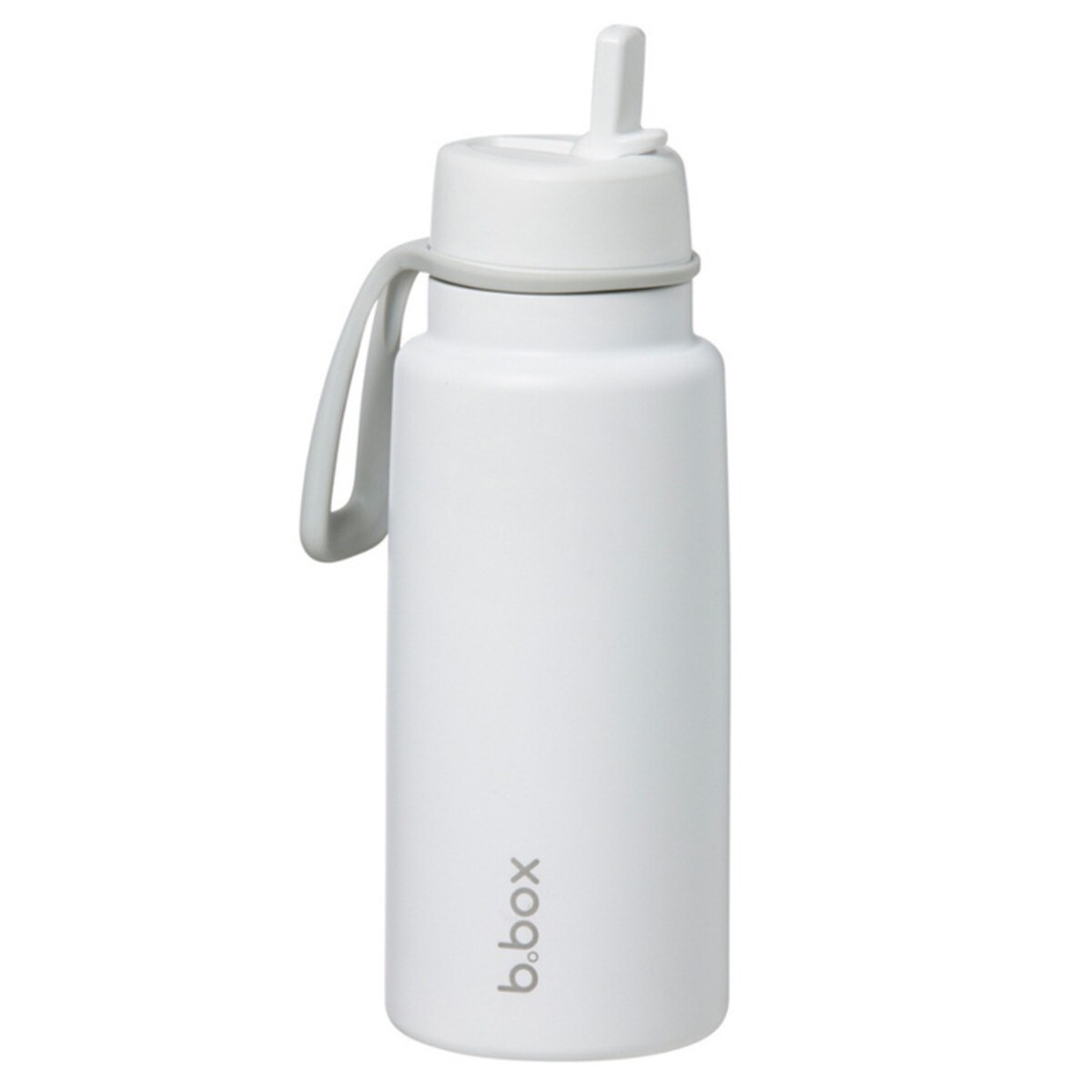 Butelka termiczna ze składanym ustnikiem – termos dla dzieci i dorosłych 1l White Out b.box