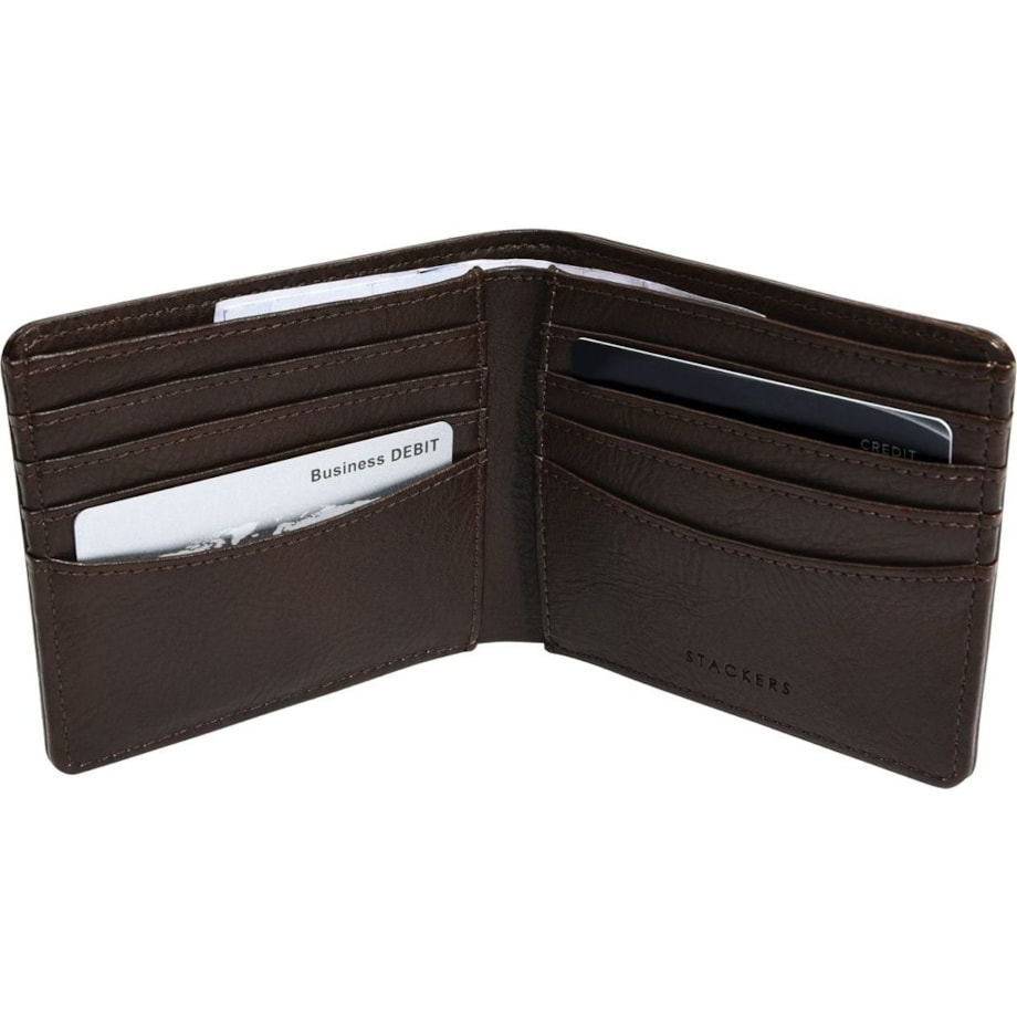 Portfel Stackers brązowy