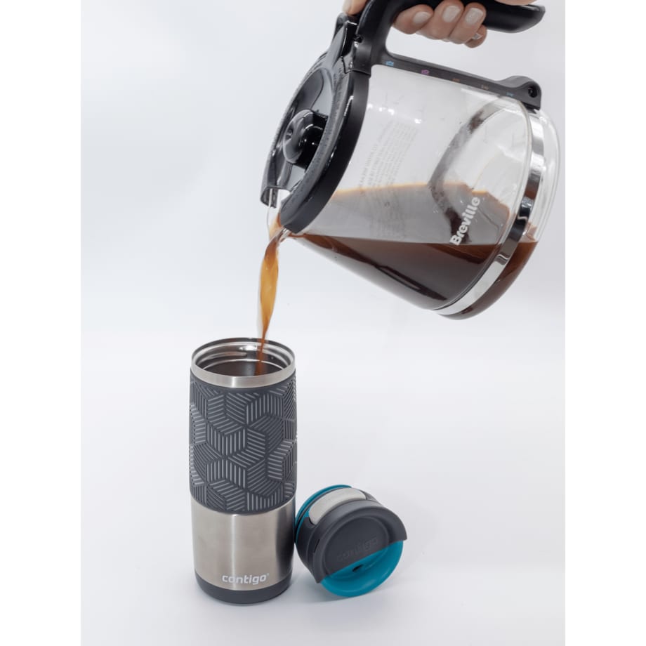 Kubek termiczny Contigo Transit (Metra) 470ml Srebrny