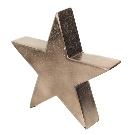 Dekoracja Christmas Star 24cm antique gold boże narodzenie, święta, świąteczne, antyczne złoto, 25 x 6 x 24 cm