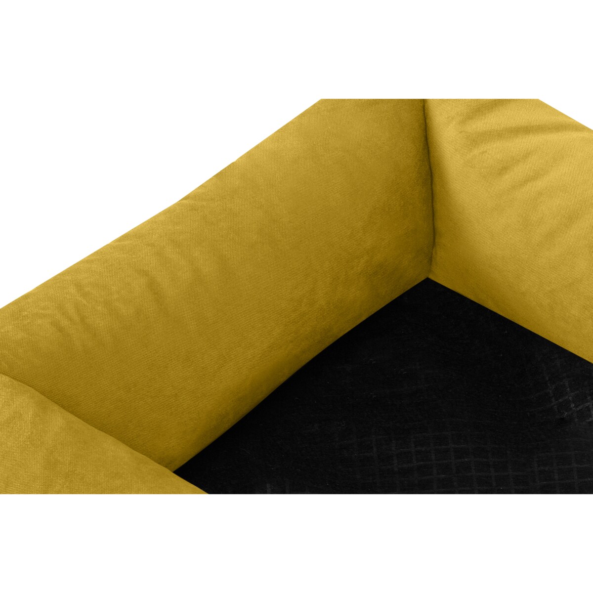 KONSIMO CANINI Legowisko dla małej rasy psa, żółty