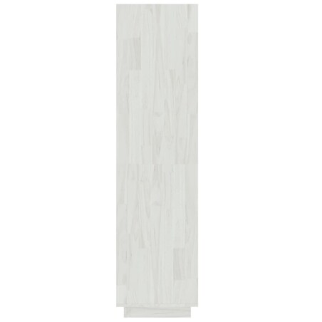 vidaXL Regał na książki/przegroda, biały 60x35x135 cm, drewno sosnowe