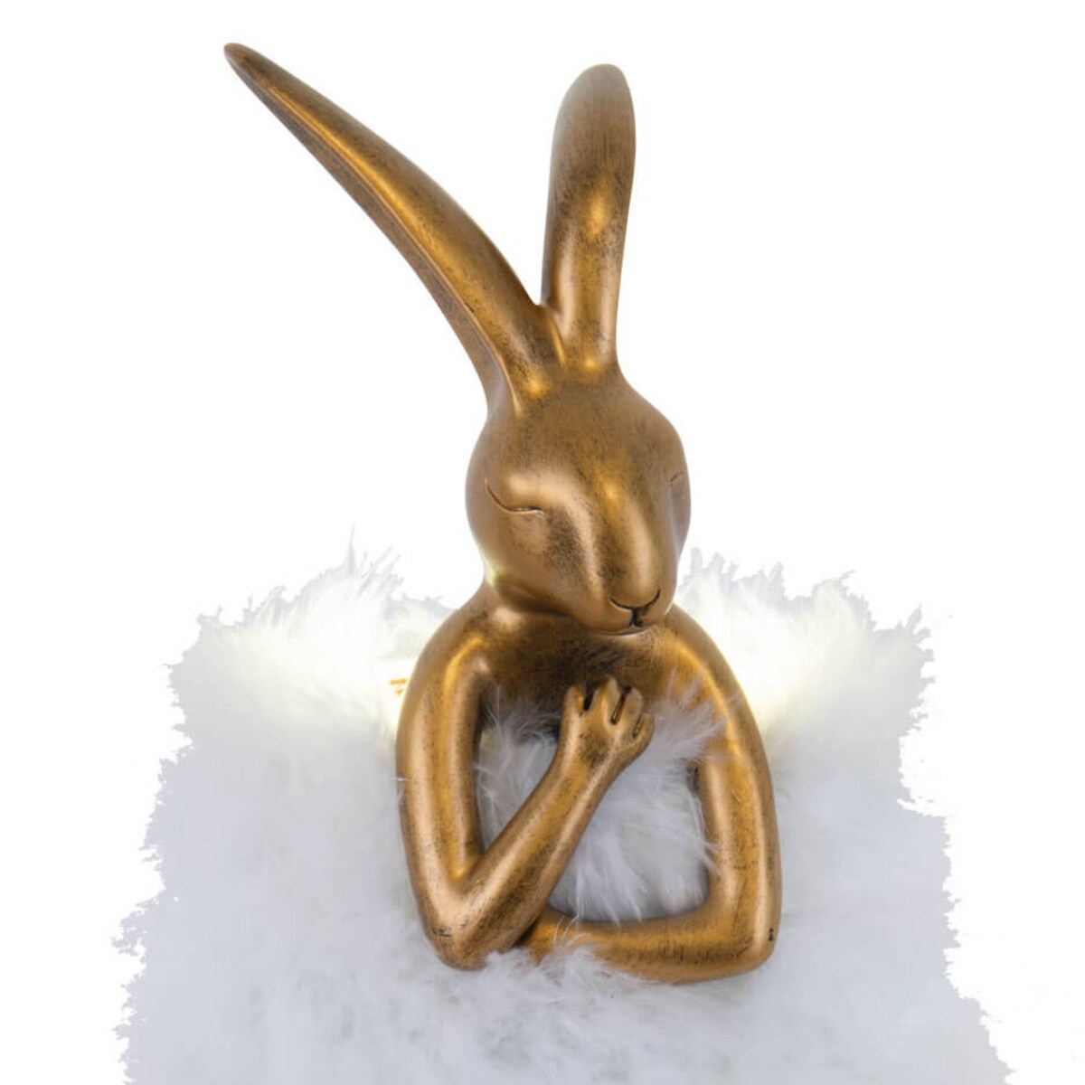 Nocna lampka dla dziecka Flafi TL0108-S Yaskr królik biały złoty