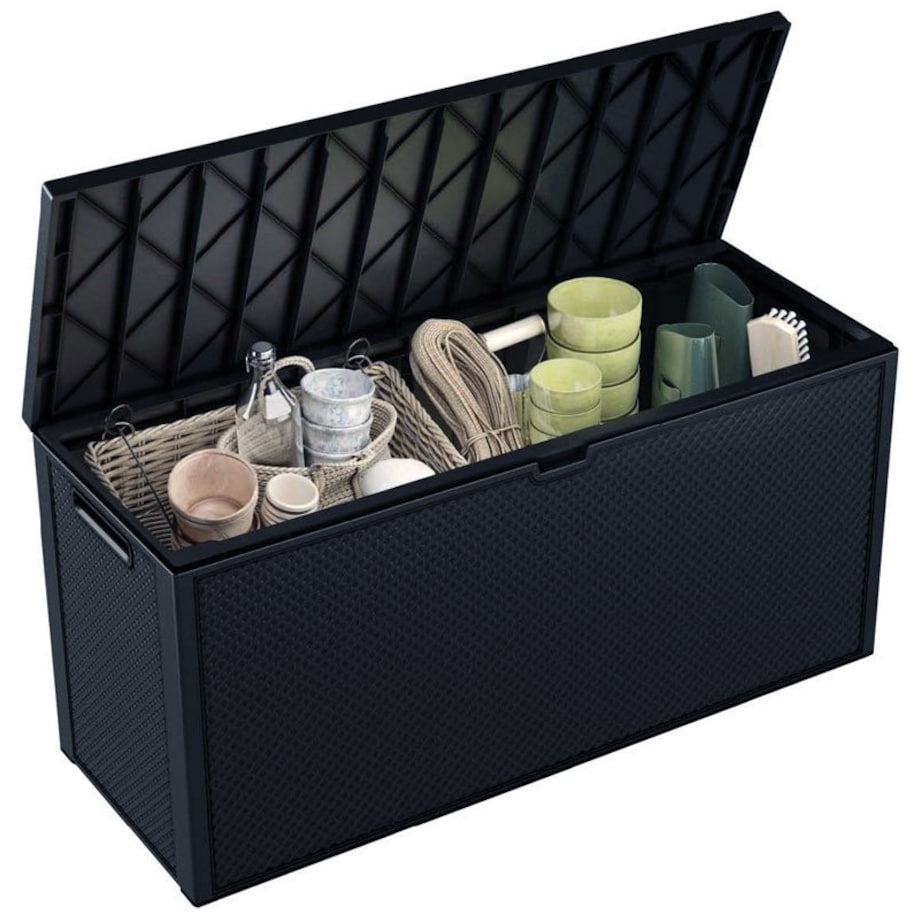 Skrzynia ogrodowa EMILY STORAGE BOX grafitowa marki KETER 280L