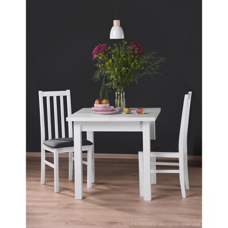 Konsimo KARI Zestaw lamp wiszących 3 szt., biały