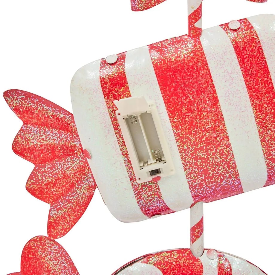 Dekoracja świąteczna - cukierki LED 90 cm, Bonbons