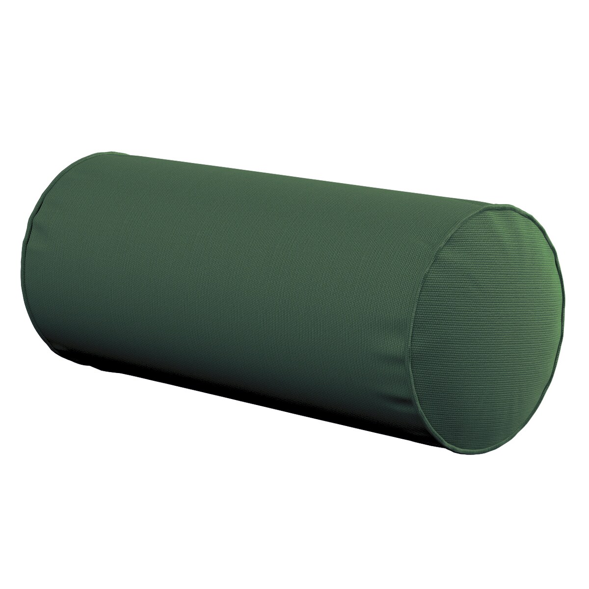 Poduszka wałek prosty, forest green (zielony), Ø16 x 40 cm, Cotton Panama