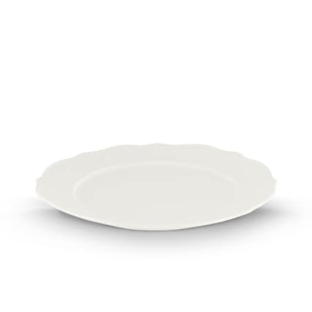 Konsimo SOLANA Talerz obiadowy, kremowy