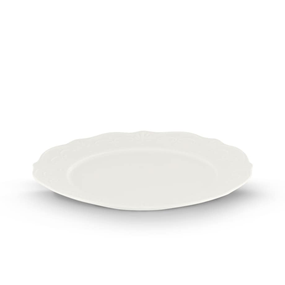 Konsimo SOLANA Talerz obiadowy, kremowy
