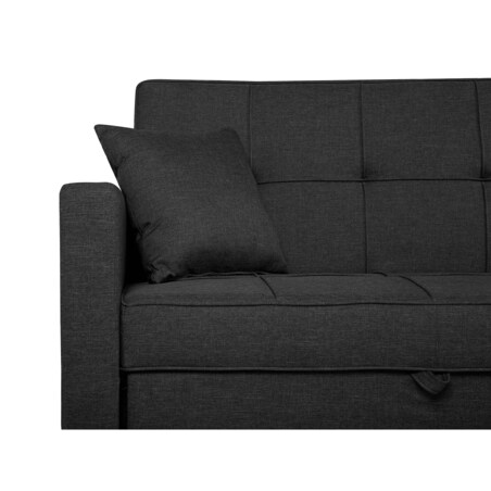 Sofa rozkładana ciemnoszara GLOMMA