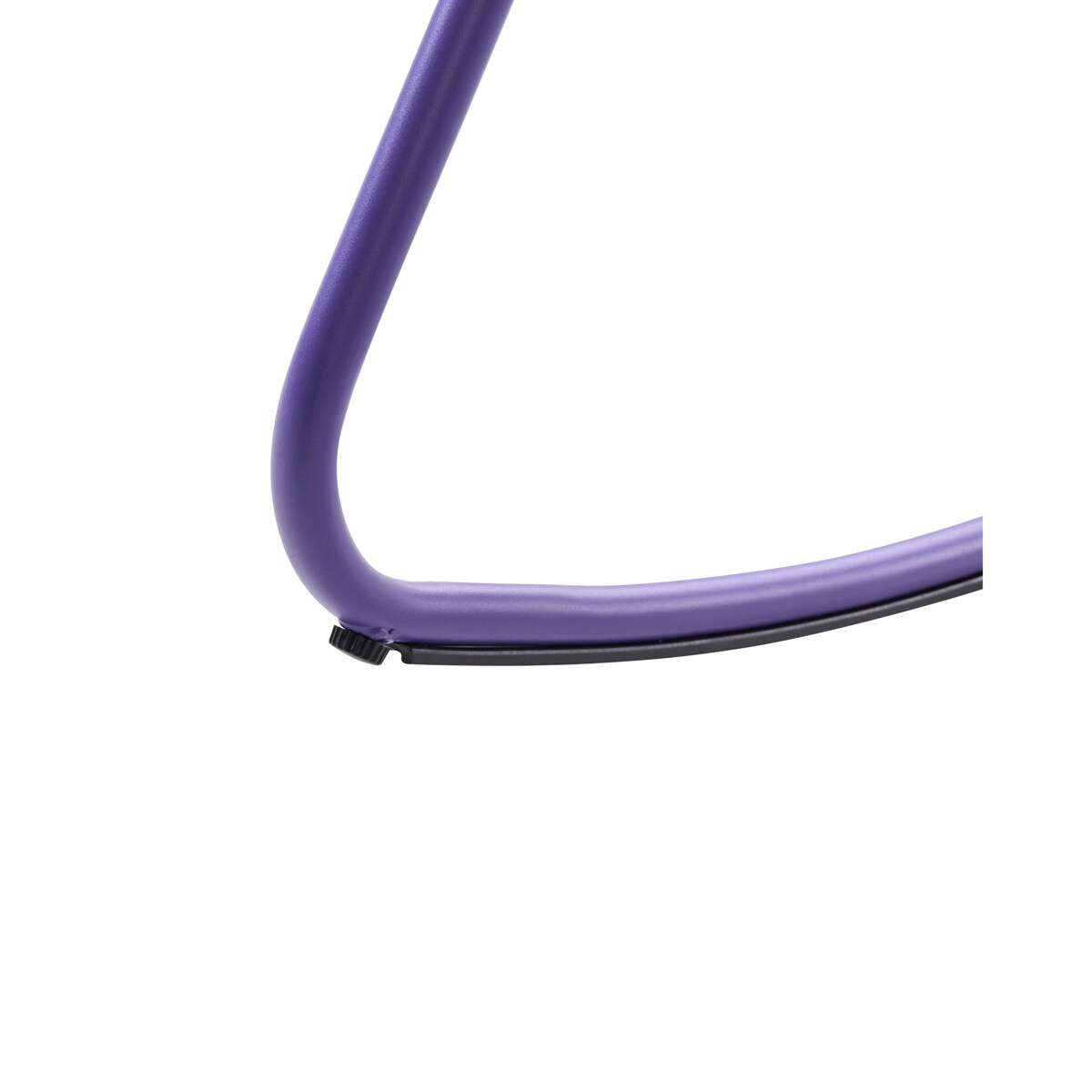 Fotel bujany ogrodowy TURI Metal Purpurowy