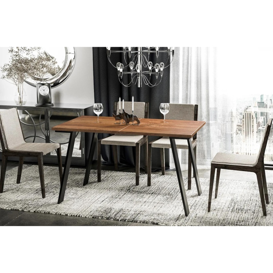 Stół rozkładany LIWIA 130(210)x80 dąb stirling