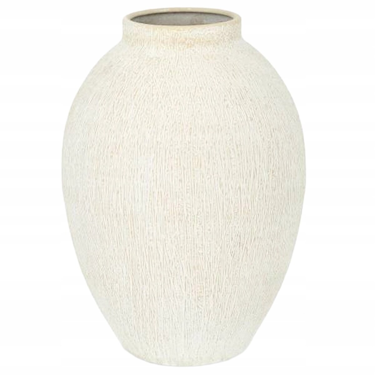 WAZON NA BUKIET KWIATY LOFT BIAŁY 25cm BOHO RETRO LOFT OZDOBA DEKORACJA