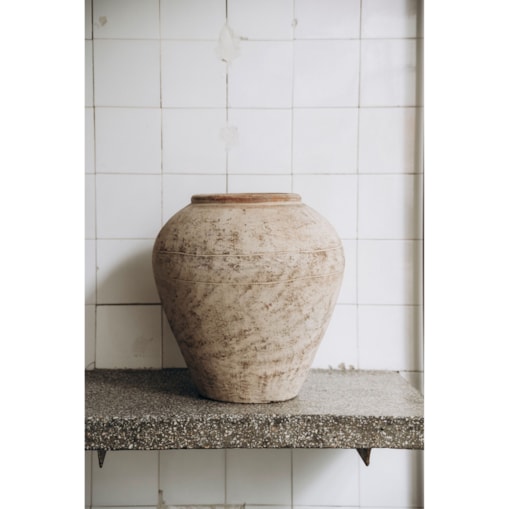 Wazon z terakoty NILA, W: 42 cm