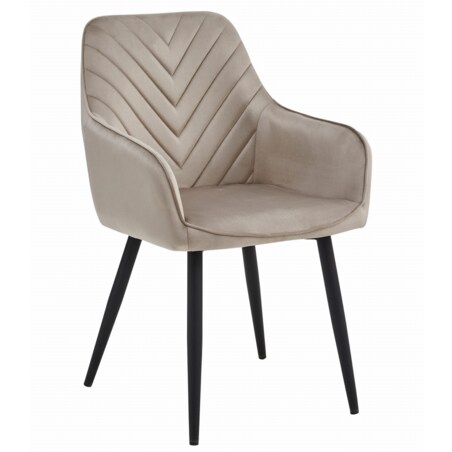 Krzesło Do Jadalni Kuchni Salonu Nana Ciemnobeżowe