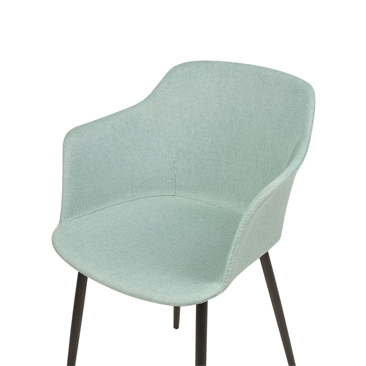 Zestaw 2 krzeseł miętowy ELIM