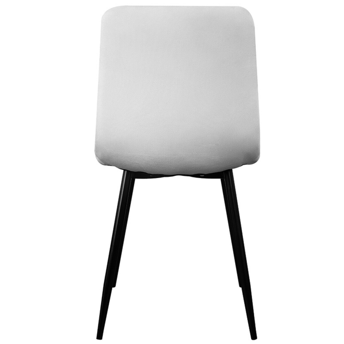 Krzesło szare tapicerowane pikowane welurowe nowoczesne wygodne velvet