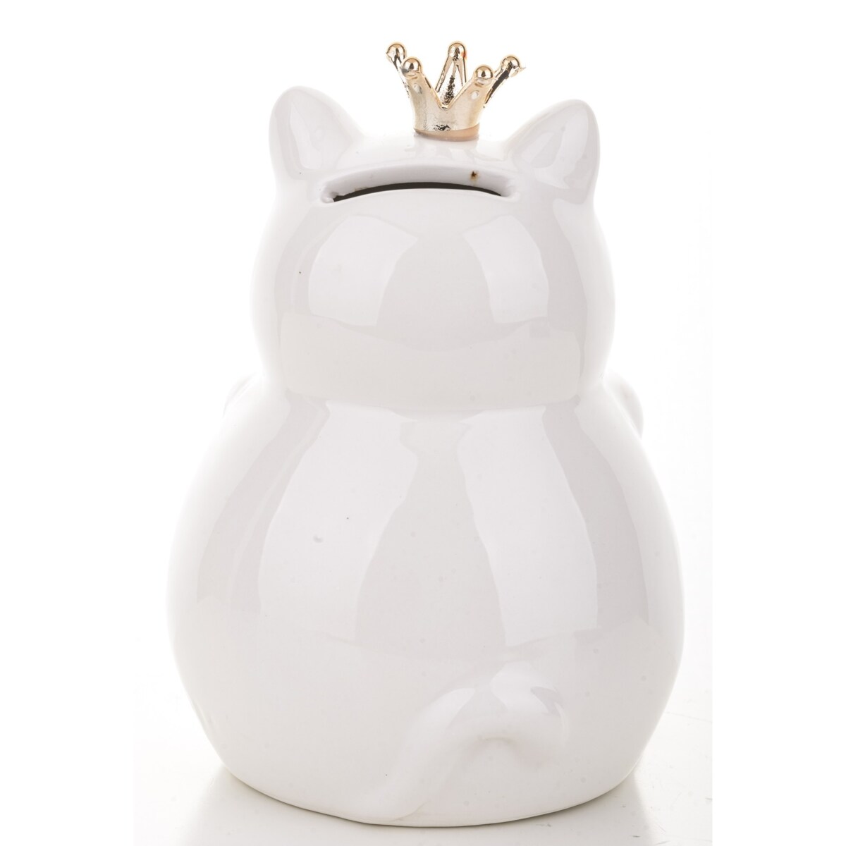 Skarbonka ceramiczna - 14x10x10 cm kotek GATTEK