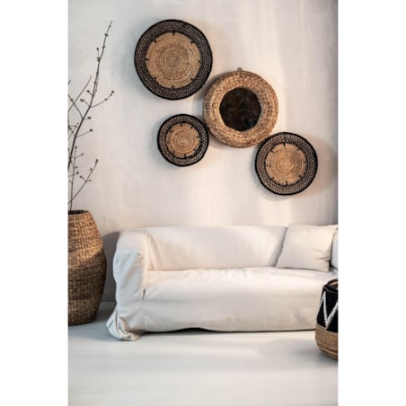 TALERZ Z BANANOWCA CZARNY S