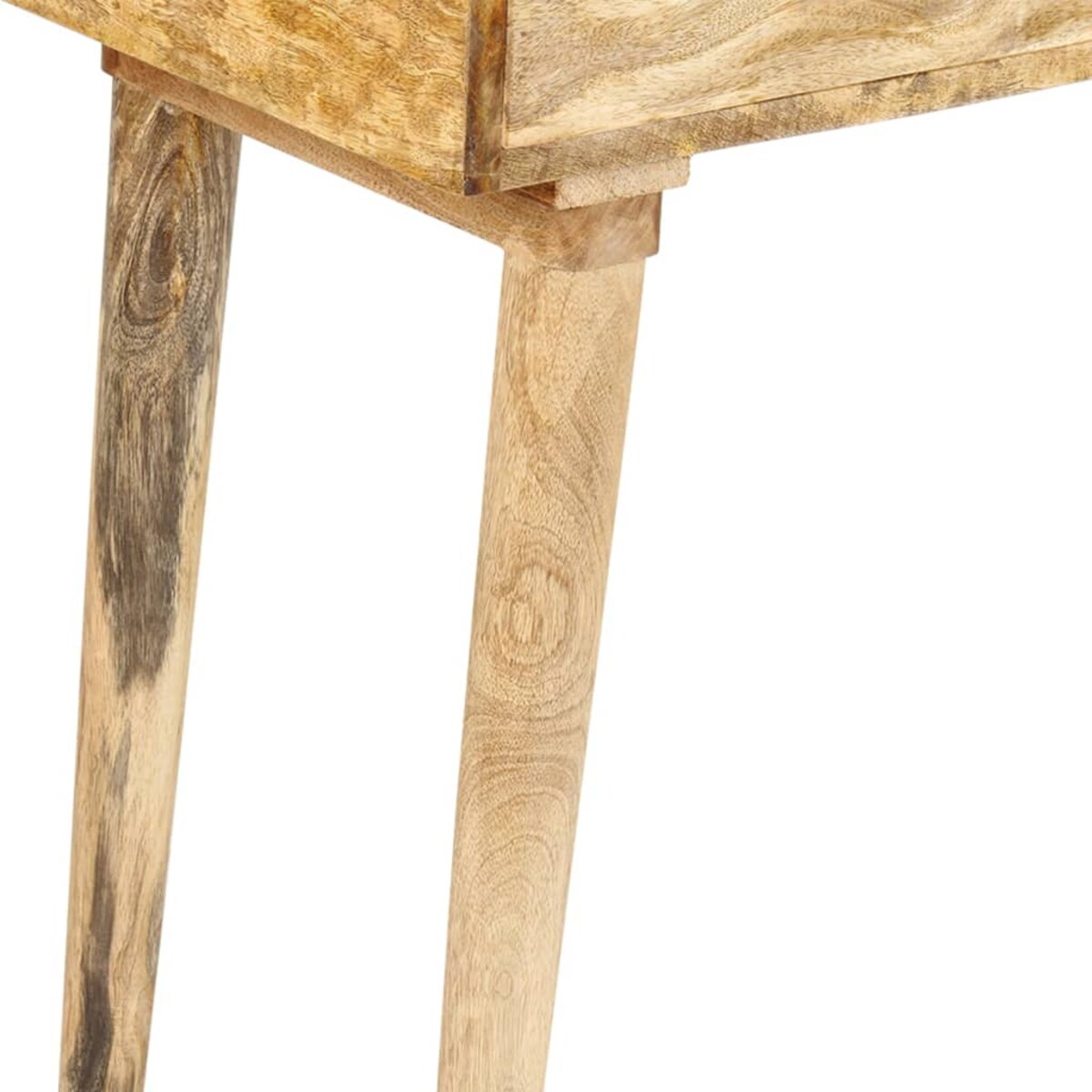 vidaXL Stolik konsola, 115x35x76 cm, lite drewno mango