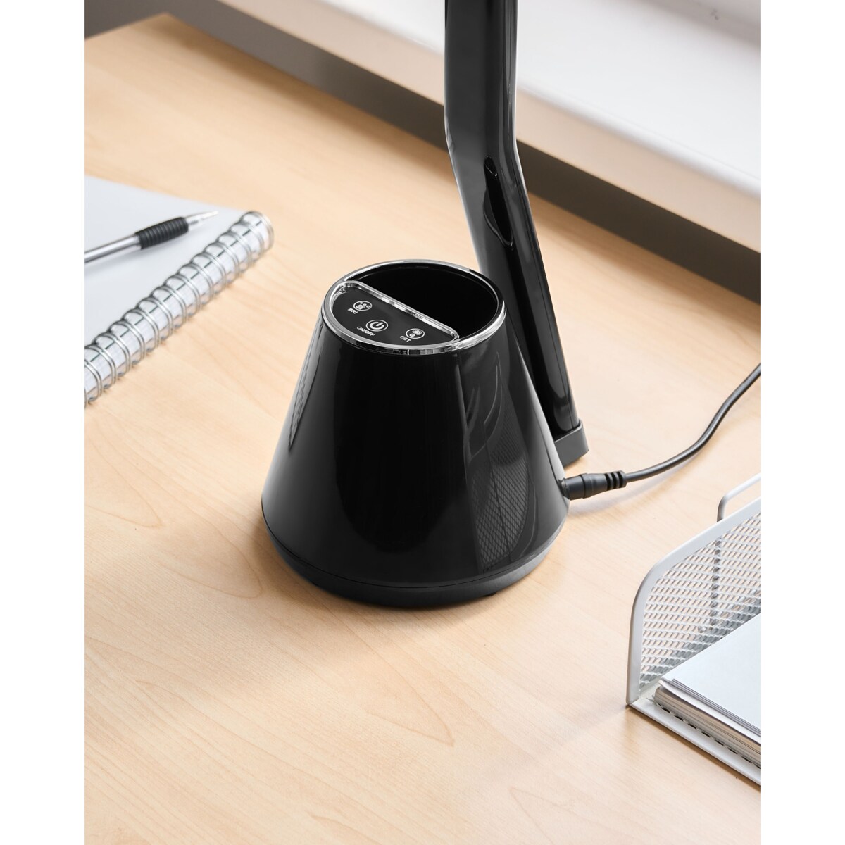 Lampa biurkowa LED DENEB Ze ściemniaczem Czarny