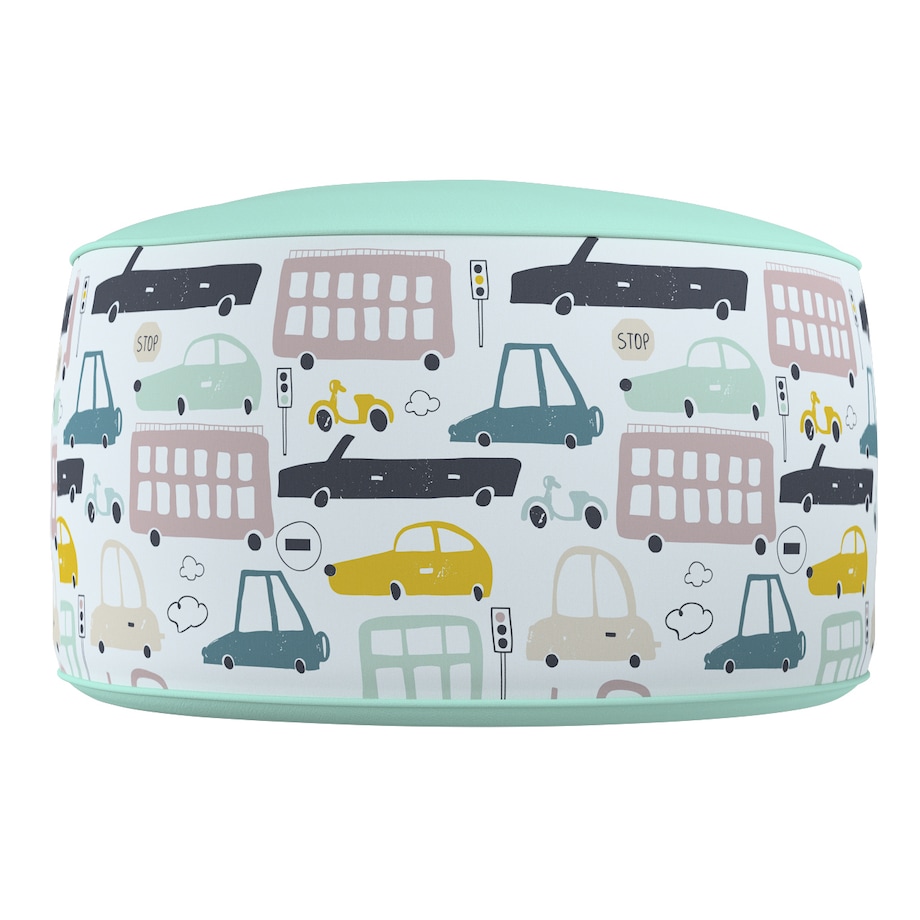 Puf dwukolorowy Coli, kolorowy, 50x25 cm, Magic Collection