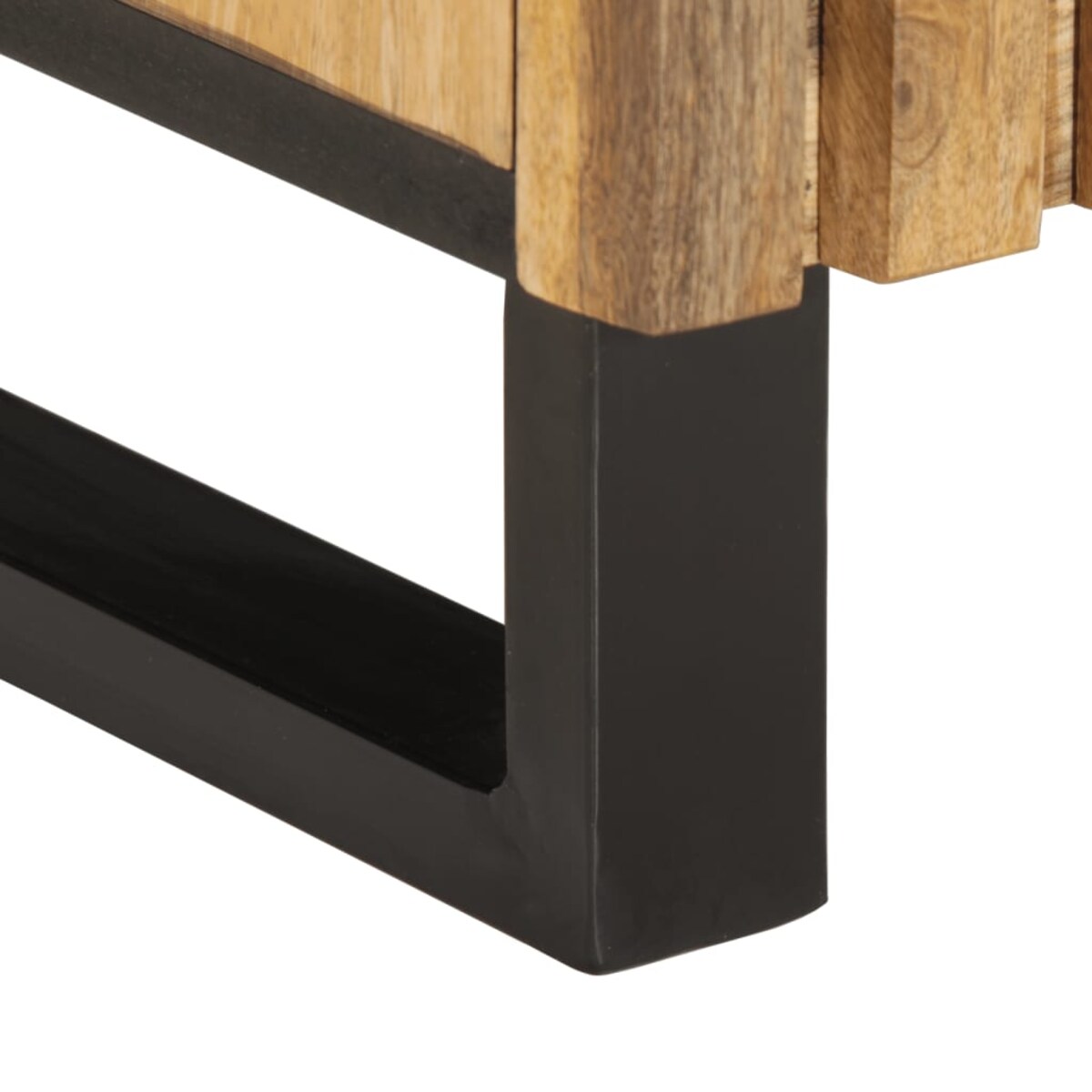 vidaXL Szafka pod umywalkę, 62x34x58 cm, surowe drewno mango