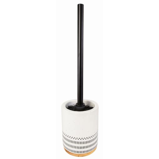 Kleine Wolke Alva Szczotka WC ze stojakiem czarny biały