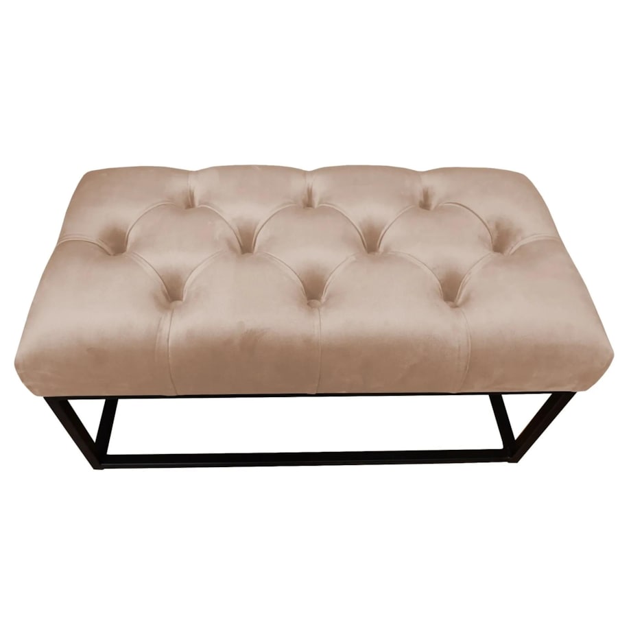 Ławka CHARLIE MG VELVET beżowa