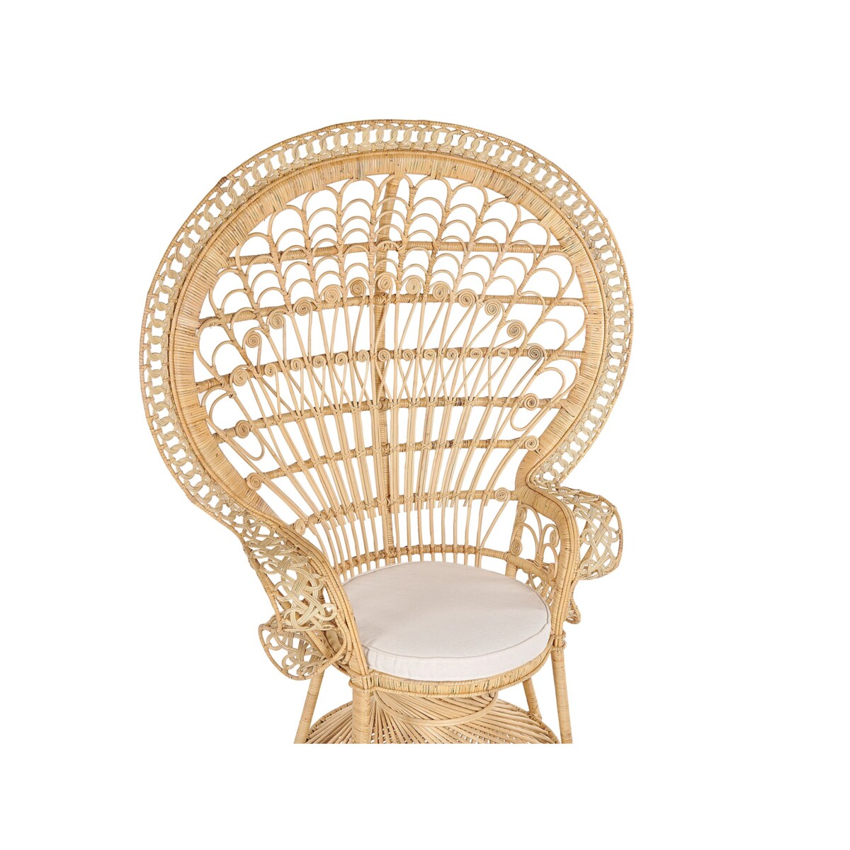 Fotel paw rattanowy naturalny EMMANUELLE