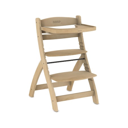 NENO PINO Drewniane krzesełko do karmienia 2w1
