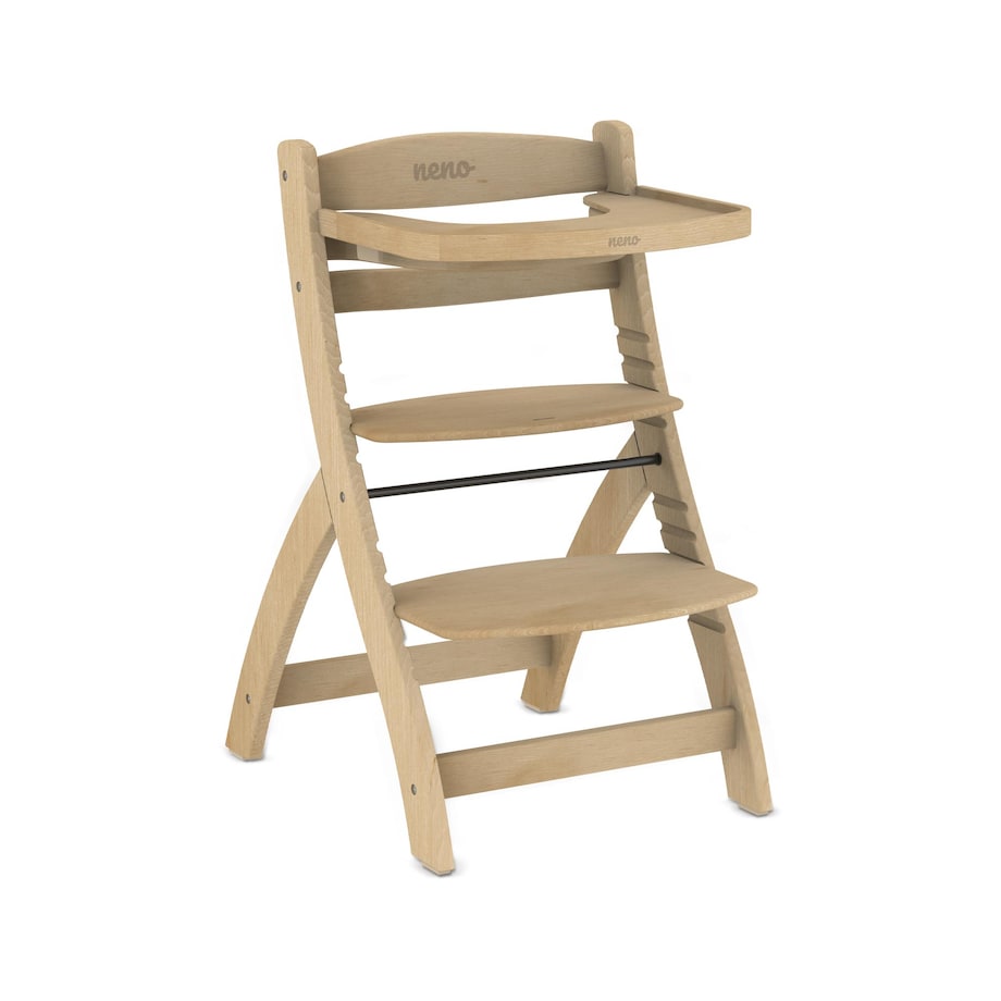 NENO PINO Drewniane krzesełko do karmienia 2w1