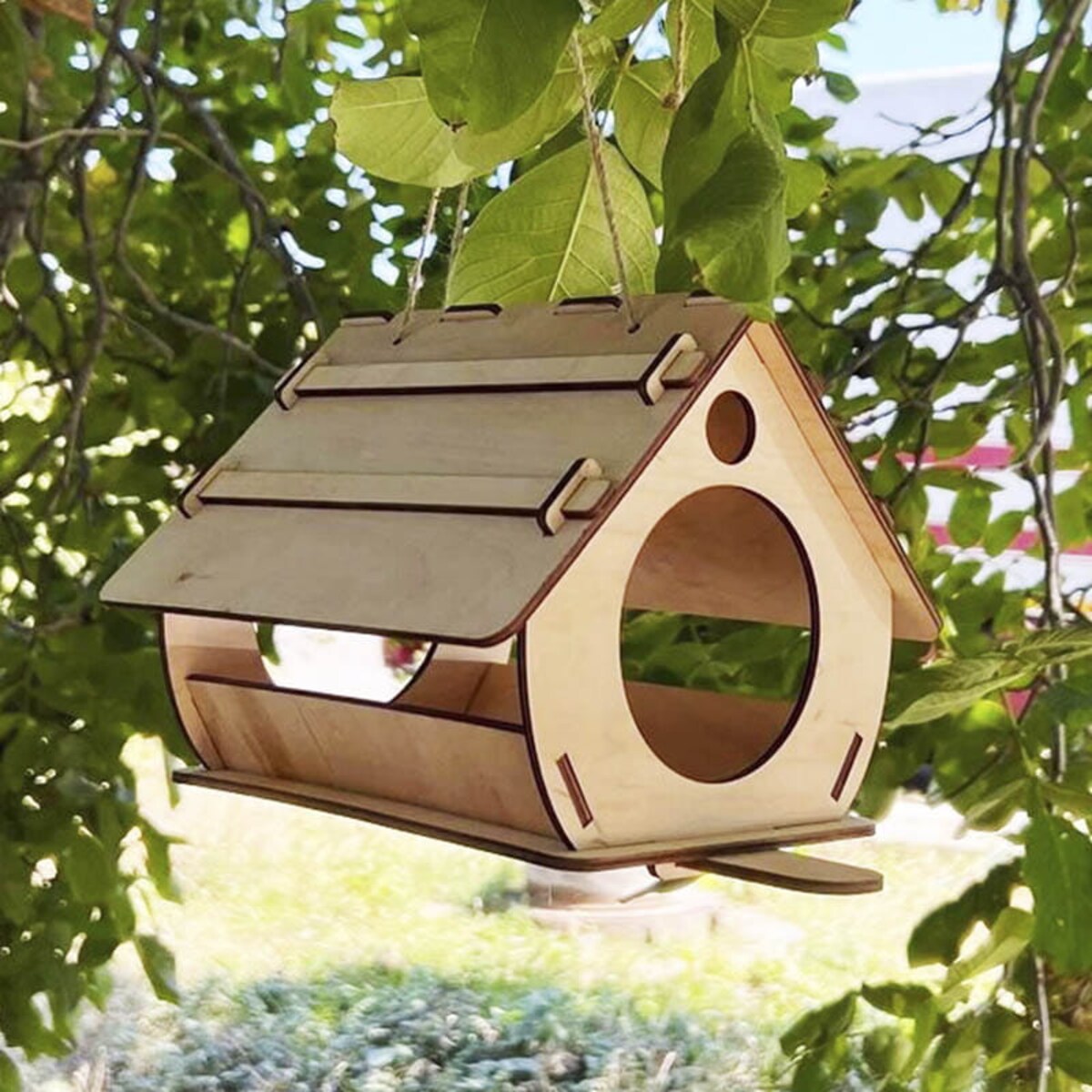 Karmnik dla ptaków DIY - Bogatka