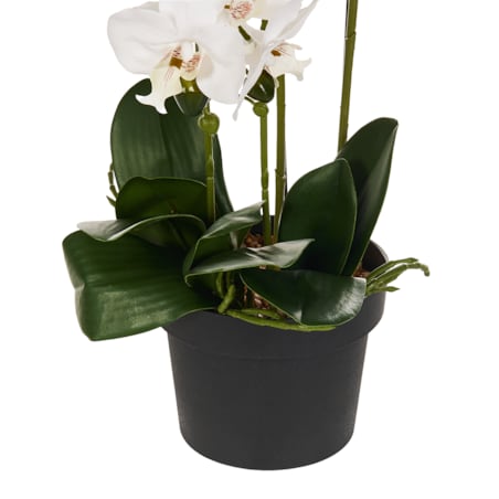 Sztuczna roślina ORCHID 65 cm Biały