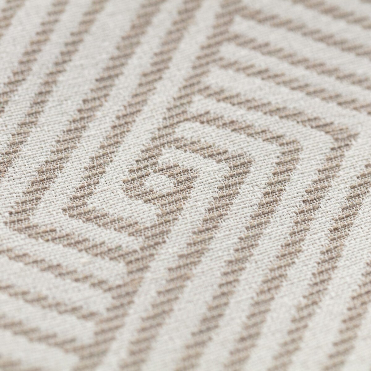 Pled narzuta 220x260cm 220x260 beżowo-kremowe geometryczne wzory