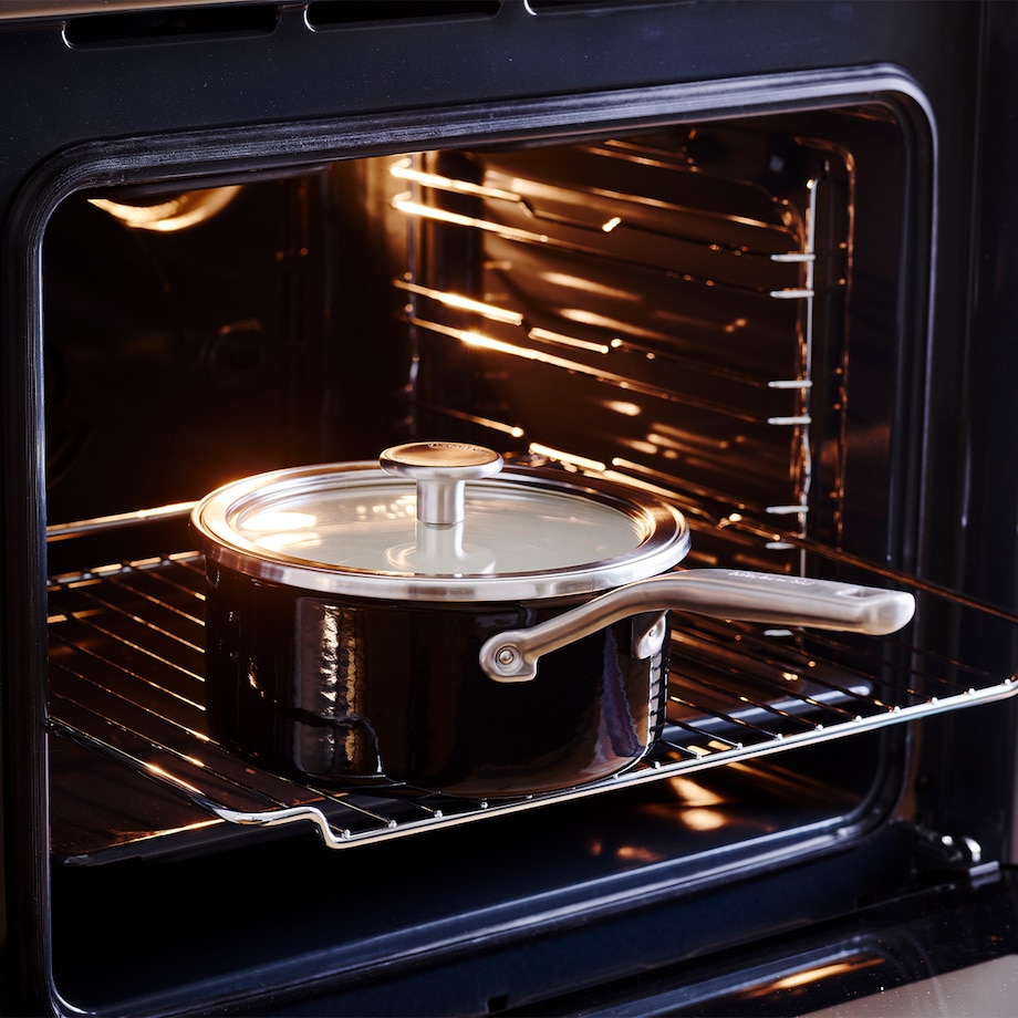 Rondel emaliowany 2,4L - czarny / KitchenAid