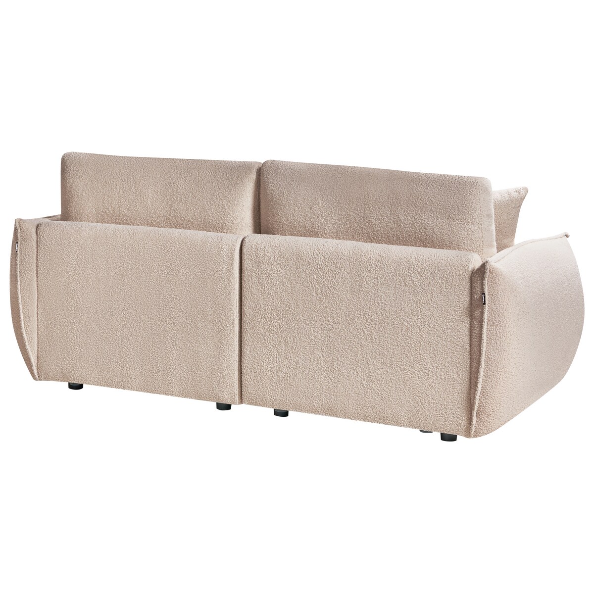 Sofa modułowa dla 2 osób MESNALI Boucle Beżowy