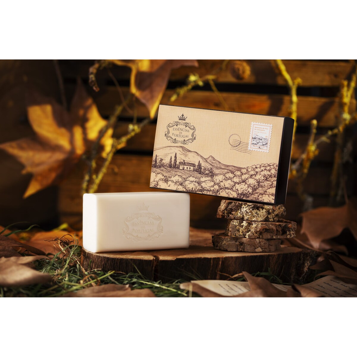 Mydło pomarańcza opakowanie pocztówka 300g