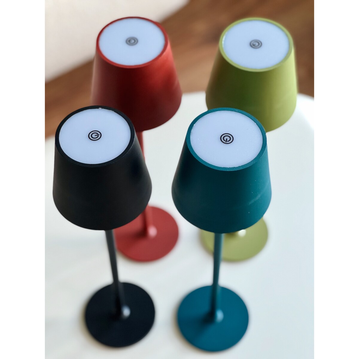 Lampa LED stołowa BEZPRZEWODOWA 3 tryby